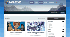 Desktop Screenshot of gamepodunk.com